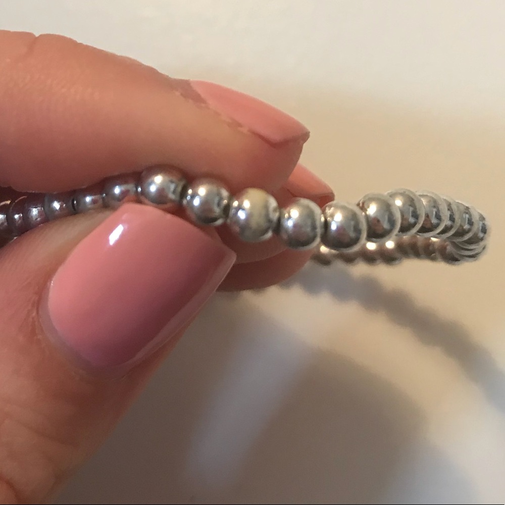 Stackable silver bracelet - Picture 4 of 4